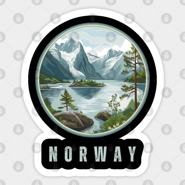 Norway Sticker by Mary_Momerwids